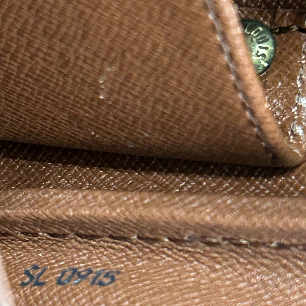 Elegant Brown and Tan Cartouchiere Crossbody Bag - Picture 6 of 17
